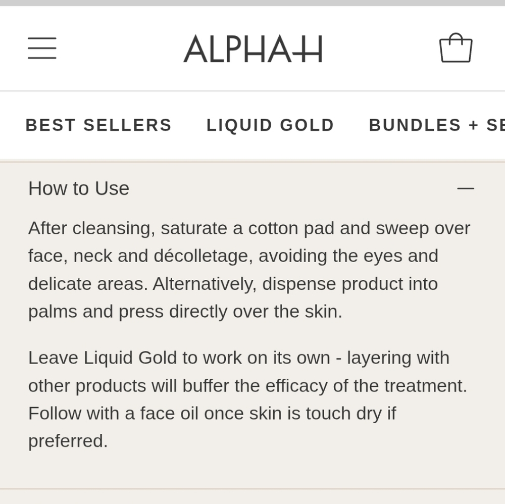 🆕️✨️Alpha-H Liquid Gold with Glycolic Acid - Picture 8 of 16